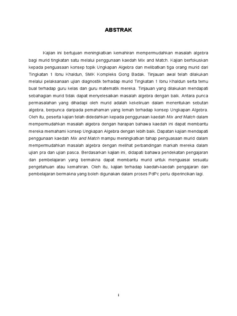 Laporan Kajian Tindakan Kumpulan 20 Pdf
