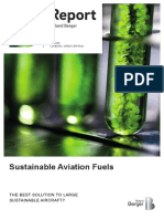 Sustainable Aviation Fuels: The Best Solution To Large Sustainable Aircraft?