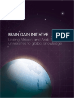 Brain Gain Initiative (Linking African and Arab Region) - UNESCO
