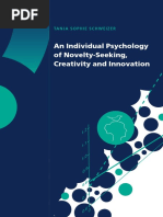 An Individual Psychology of Novelty-Seeking Creativity and Innovation - Elja Van Tol & Laurens Rook