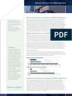 Blue Coat Accelerates and Optimizes Vmware Applications: Performance Summary