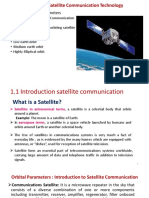 Orbital Parameters and Satellite Communication Fundamentals