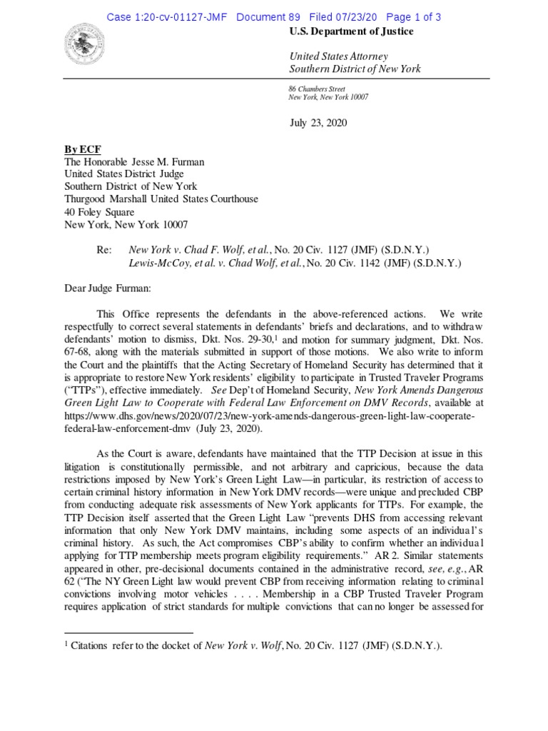 Notice Of Correction – NDDI