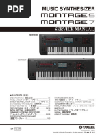 Music Synthesizer: Service Manual Service Manual