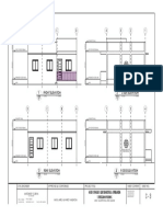 1 3 2 4 A B C D: One Storey Residential Building With Roof Deck