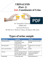 Urinalysis (Part-2) Constituents of Urine: Abnormal