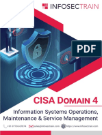 CISA Domain 4 Information Systems Operation - Infosectrain