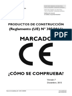 Reglamento 305 11 Productos Construcción PDF
