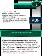 Customer Expectations of Service Customer Expectations of Service