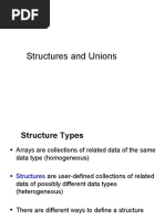 Lecture22&23Structures Unions