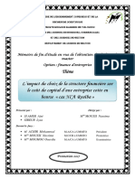 Mémoire de Fin D'études PDF