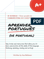 Aprender Português (De Portugal) E-Book