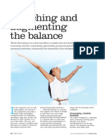 Enriching and Augmenting The Balance