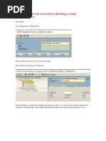 Getting Started With Smart Forms