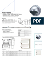 Accessories: Duct Cover For Ventilating Fan