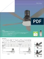 Ceiling Fans Nikko Series: F Yuragi Function (Natural Breeze)