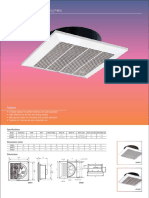 Ceiling Mounted Ventilating Fans: Features