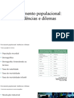 CrescPop: tendências e dilemas