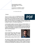 Guillermo Alonso ('Vivan Los Hombres Cabales') : "La Incorrección Política Debería Seguir Un Camino Que Es Ofender de Abajo A Arriba"