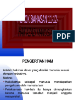 Pengertian HAM PTX