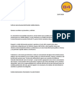 Pedido de Informes, MCO PDF