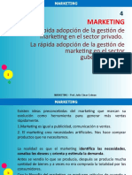 MARKETING SRK - 4 La Rápida Adopción de La Gestión de Marketing en El Sector Privado