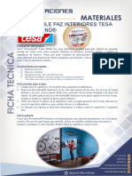 Ficha Tecnica CINTA DOBLE CONTACTO INTERIORES TESA POWERBOND® PDF