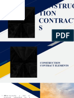 Construc Tion Contract S