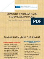 Eximentes y Atenuantes de Responsabilidad Penal PDF