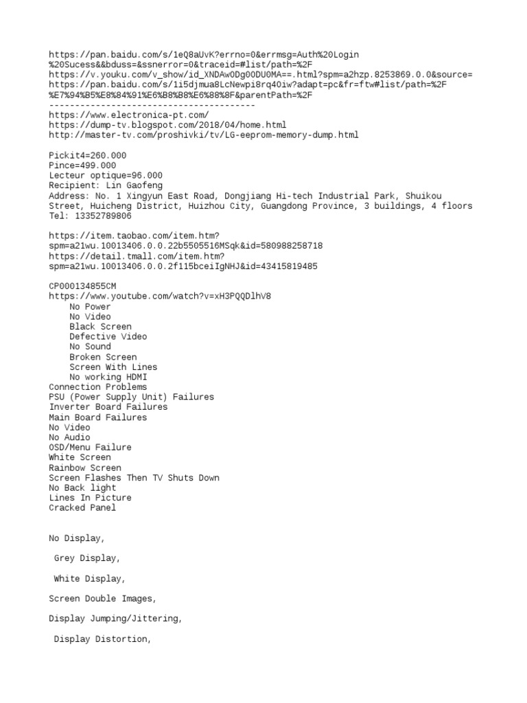 TV Repair PDF Electronic Engineering Equipment