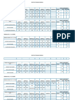 Weekly work schedule tracking hours