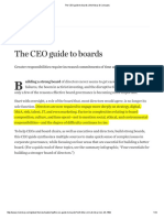 The CEO Guide To Board
