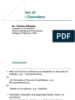 Classification of psychiatric disorders by Dr. Fatima.ppt