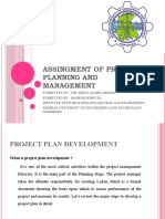 ASSINGMENT OF PROJECT PLANNING AND MANAGEMENT 1