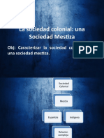 Sociedad Colonial Mestiza (Octavo)