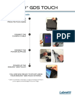 Enduro™ GDS Touch: Quick Installation Guide
