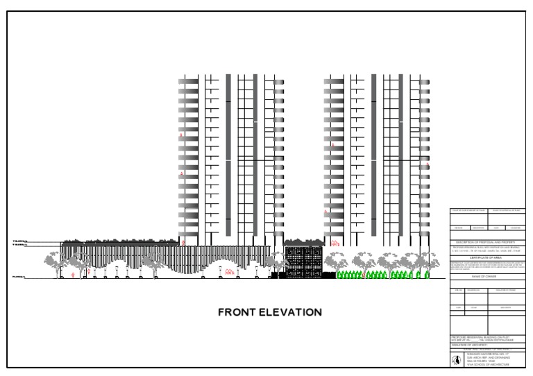 Proposed Residential Building Plans | PDF