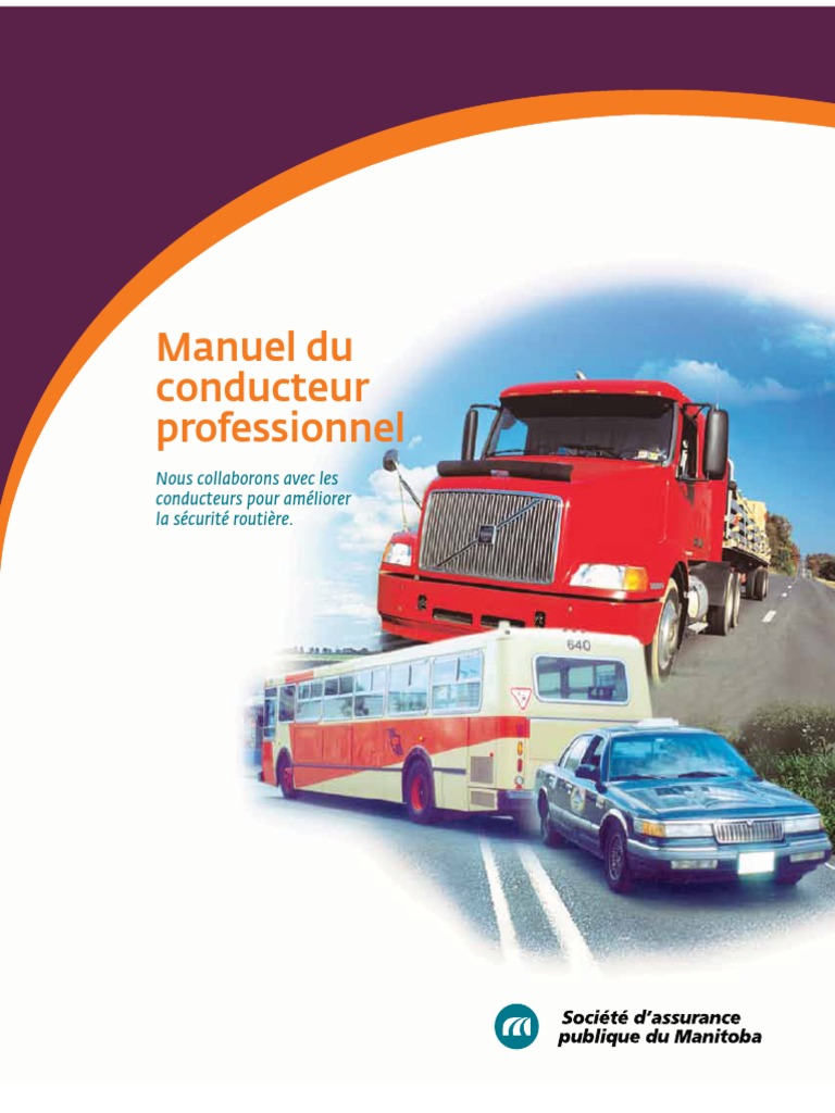 Conduire Un Véhicule De Promenade Pdf Gratuit Manuel Conduite Camion | PDF | Permis de conduire | Autobus