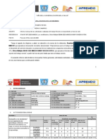 Informe para Secundaria Mes de Julio