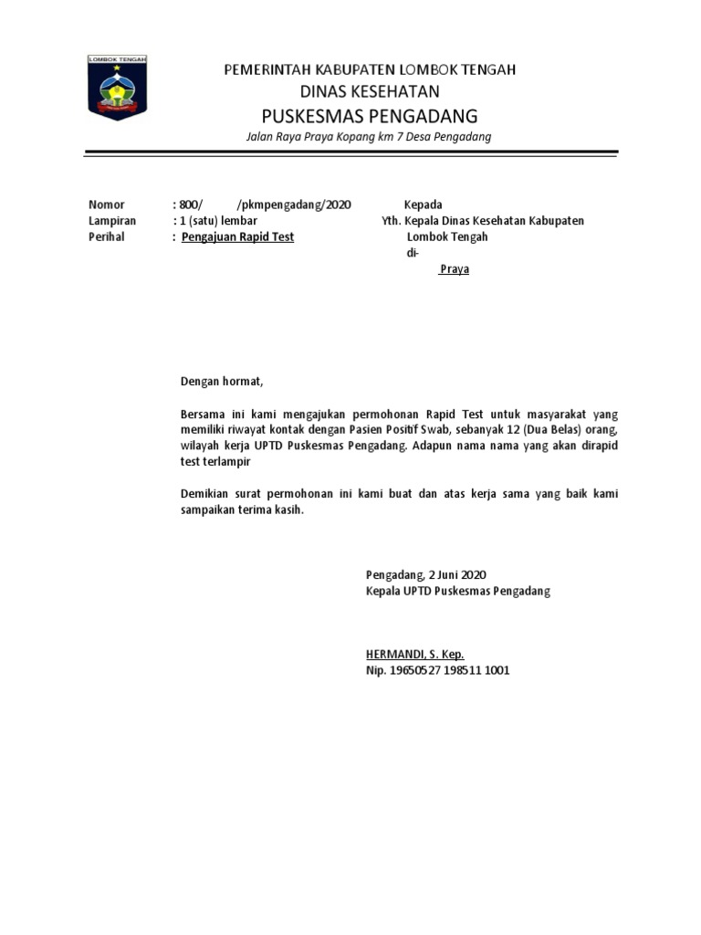 Permohonan Reagen Hiv