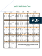 Load Extreme Training - Calendar - August 2010 PDF