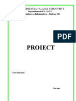 Proiect Baze de Date - Licenta 2010