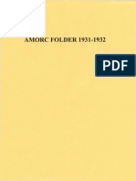 Amorc Folder 1931-1932 (Revised)