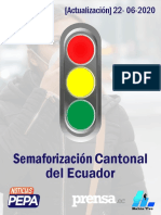 Semaforización Cantonal de Ecuador - Actualización 22062020
