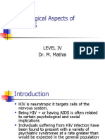 Psychological Aspects of HIV-level II