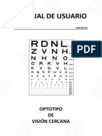 Manual Optotipo Vision Cercana General Asde