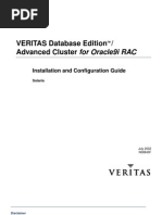 VERITAS Database Edition / Advanced Cluster For Oracle9i RAC