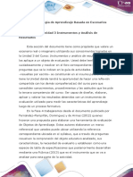 Escenario Unidad 3 Instrumentos y Análisis de resultados