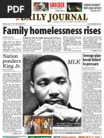 Family Homelessness Rises: Nation Ponders King JR