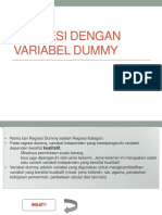 Regresi Dummy PDF